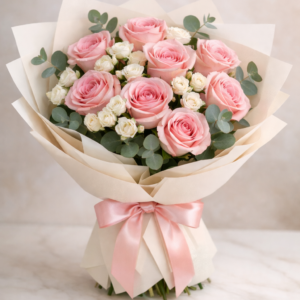 باقة الرقي الوردي | كيوت كارت